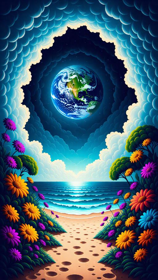 Text to Image AI effects generated image