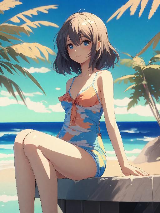 Image to Image AI effects generated image