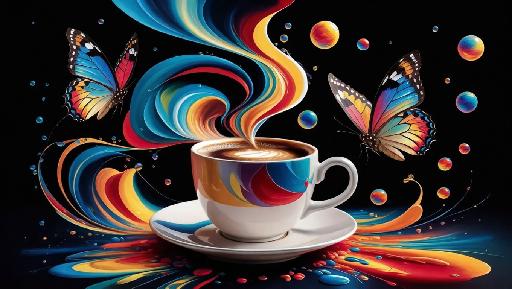 Text to Image AI effects generated image