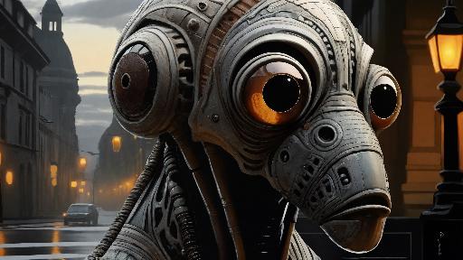 Image to Image AI effects generated image