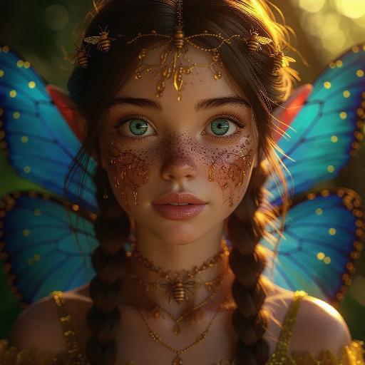 Text to Image AI effects generated image