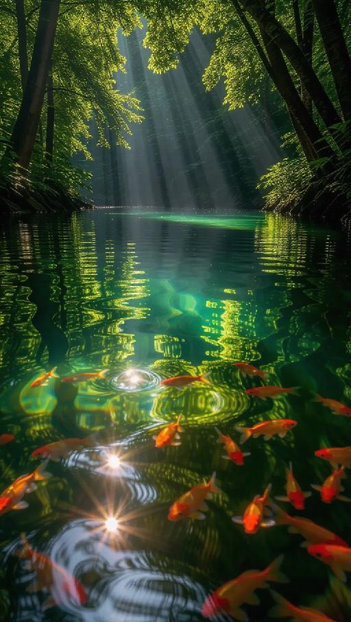 Text to Image AI effects generated image