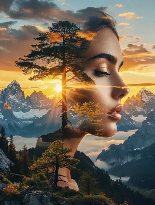 Text to Image AI effects generated image