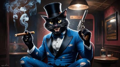 Text to Image AI effects generated image