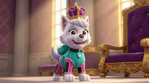 Queen Sweetie AI effects generated image