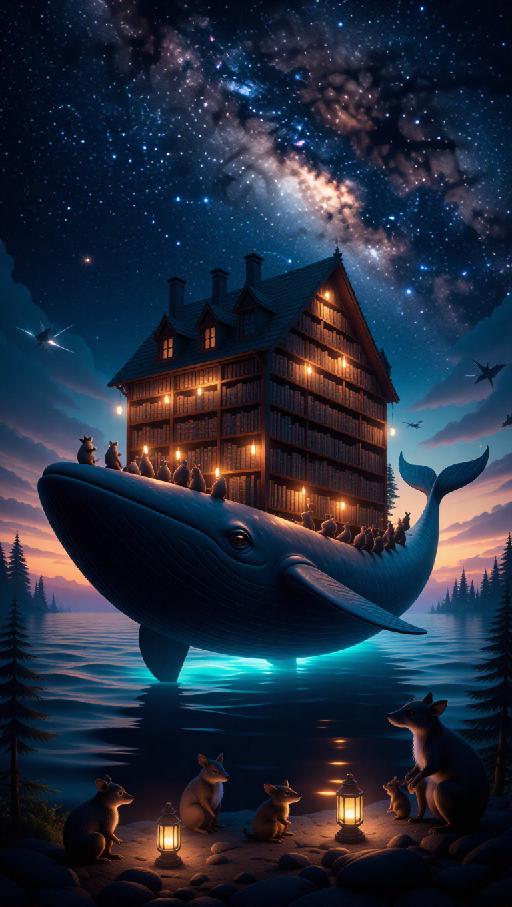 Text to Image AI effects generated image