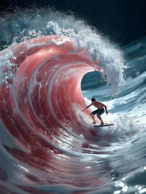 Text to Image AI effects generated image