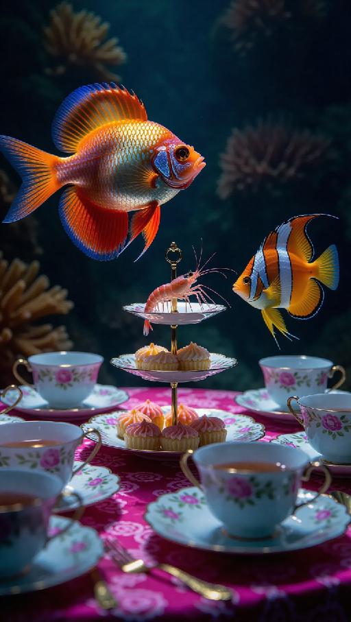 Text to Image AI effects generated image