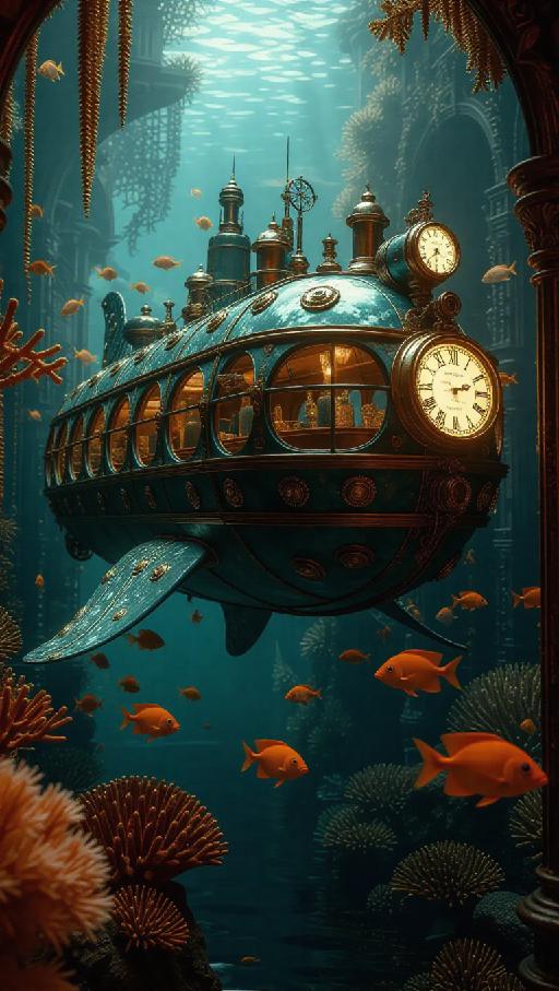 Text to Image AI effects generated image