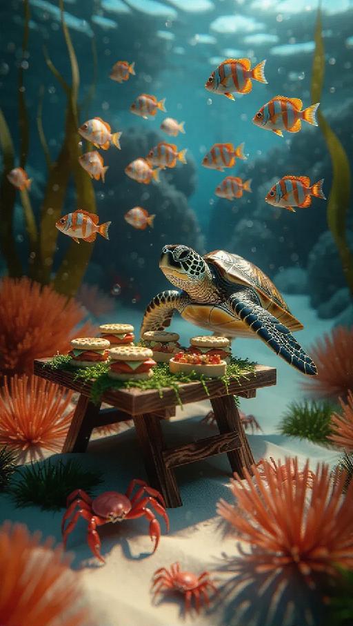 Text to Image AI effects generated image