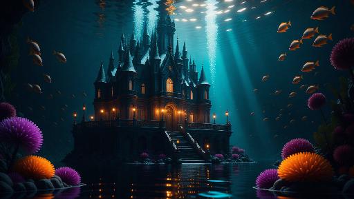 Text to Image AI effects generated image