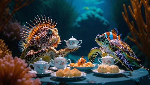 Text to Image AI effects generated image