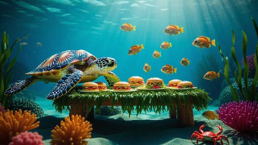 Text to Image AI effects generated image