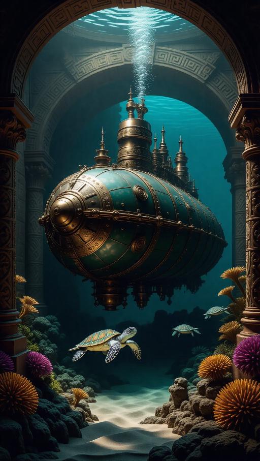 Text to Image AI effects generated image