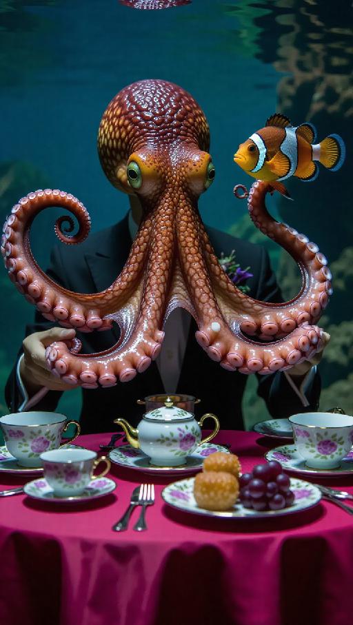 Text to Image AI effects generated image