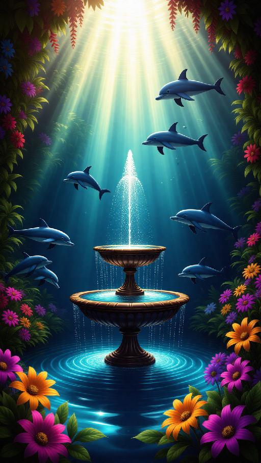 Text to Image AI effects generated image