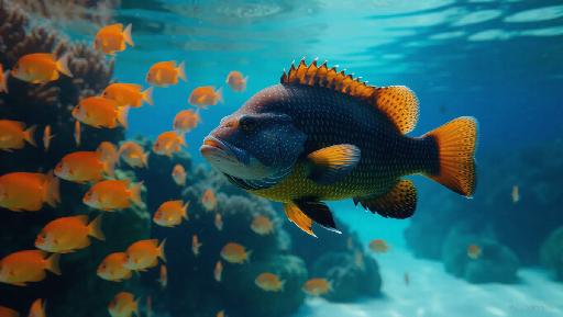 Text to Image AI effects generated image