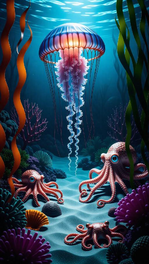 Text to Image AI effects generated image