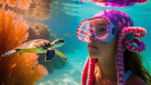 Text to Image AI effects generated image