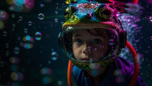 Text to Image AI effects generated image