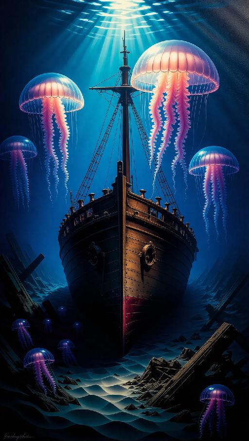 Text to Image AI effects generated image