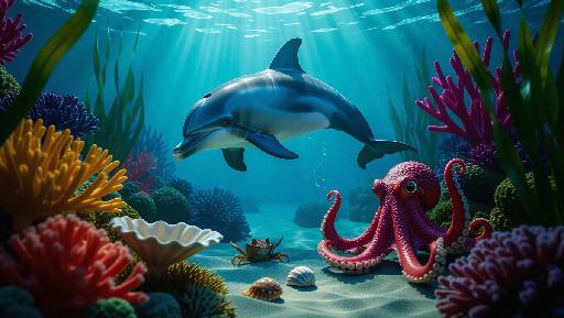 Text to Image AI effects generated image