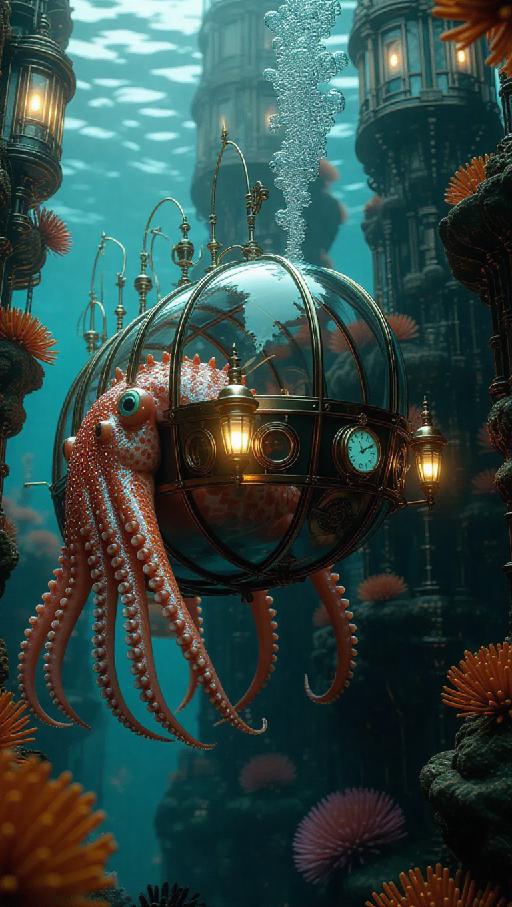 Text to Image AI effects generated image