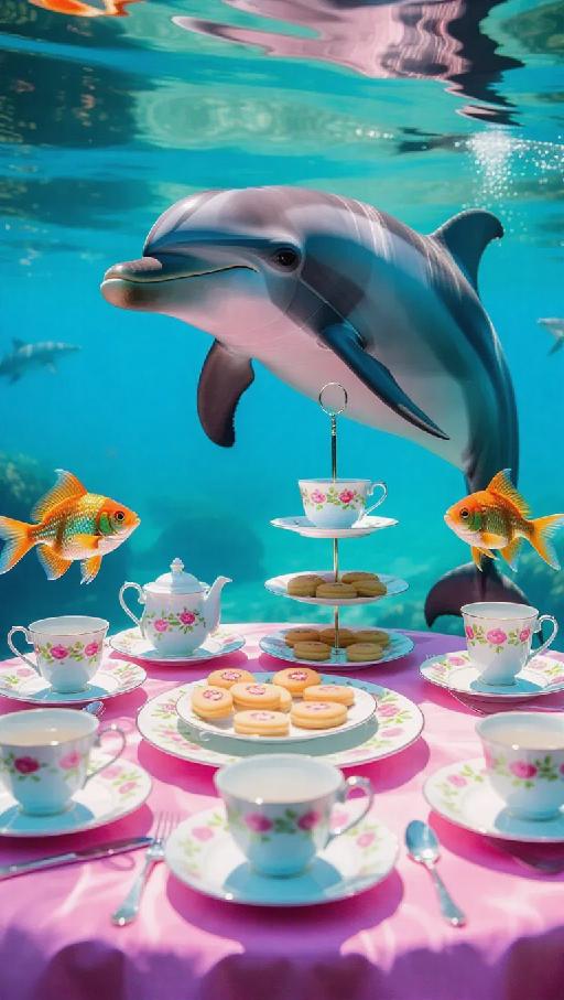 Text to Image AI effects generated image