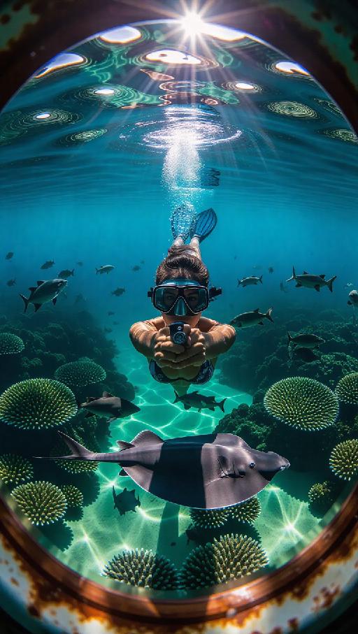 Text to Image AI effects generated image