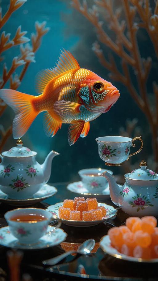 Text to Image AI effects generated image