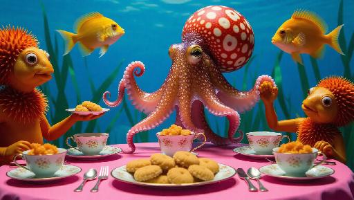 Text to Image AI effects generated image