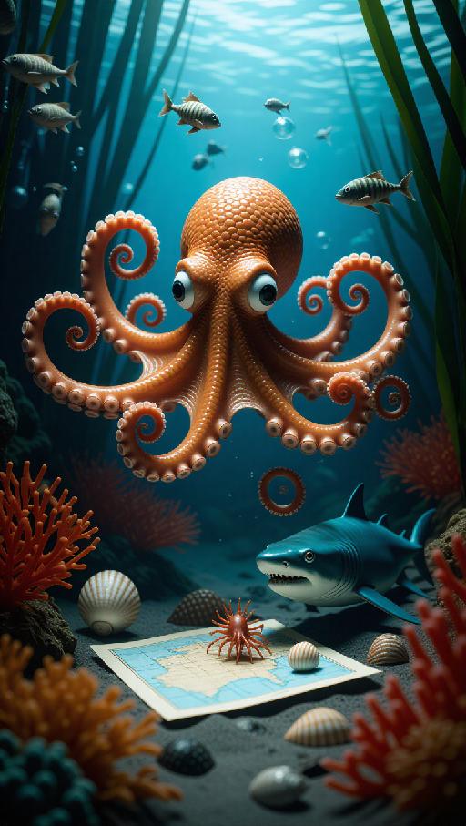 Text to Image AI effects generated image