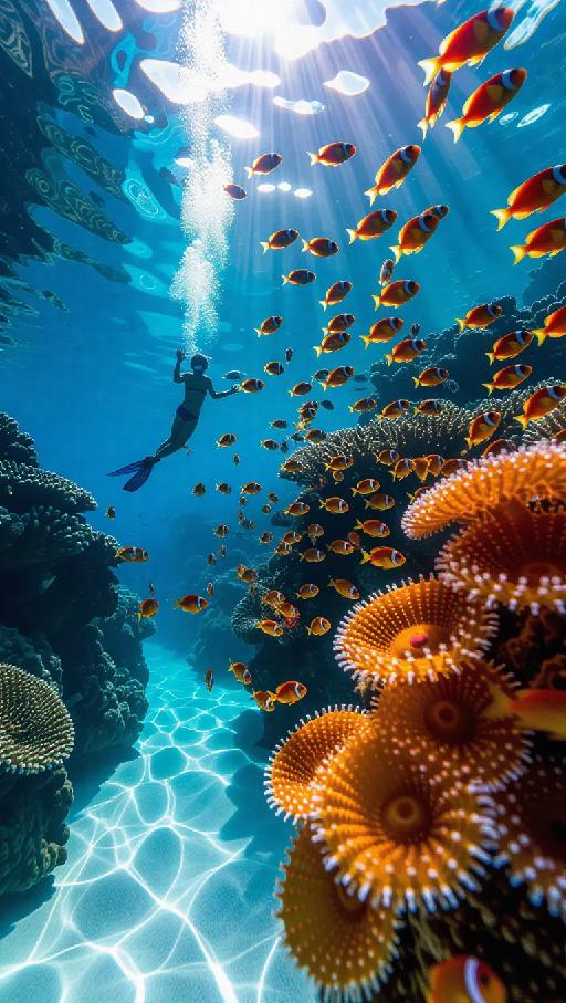 Text to Image AI effects generated image