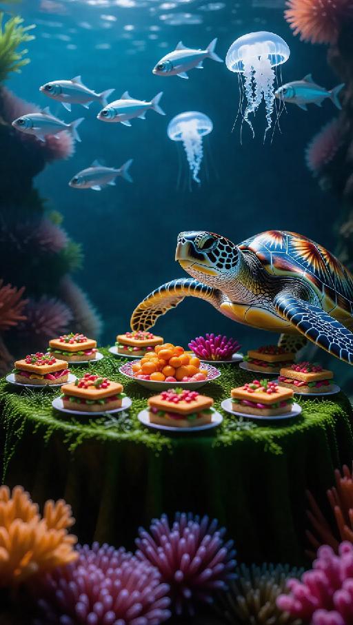 Text to Image AI effects generated image