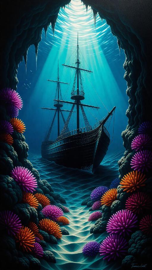 Text to Image AI effects generated image