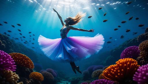 Text to Image AI effects generated image