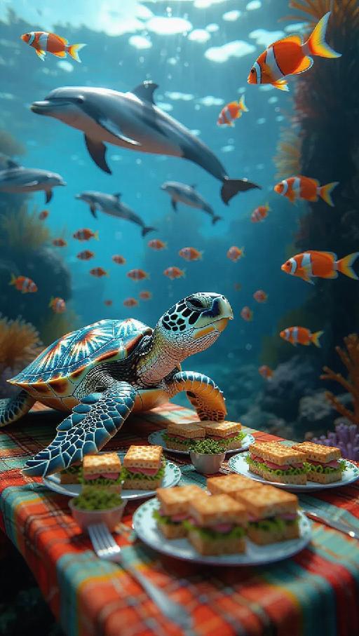 Text to Image AI effects generated image