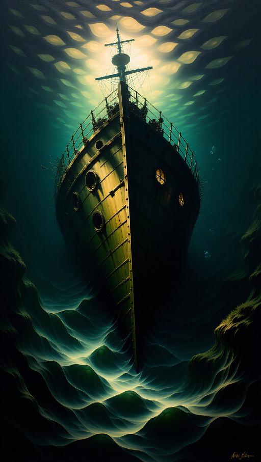 Text to Image AI effects generated image