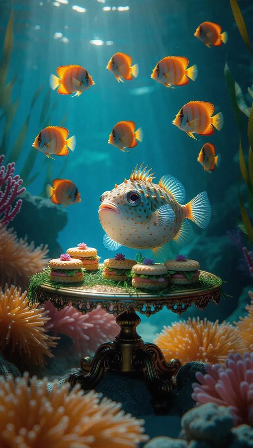 Text to Image AI effects generated image