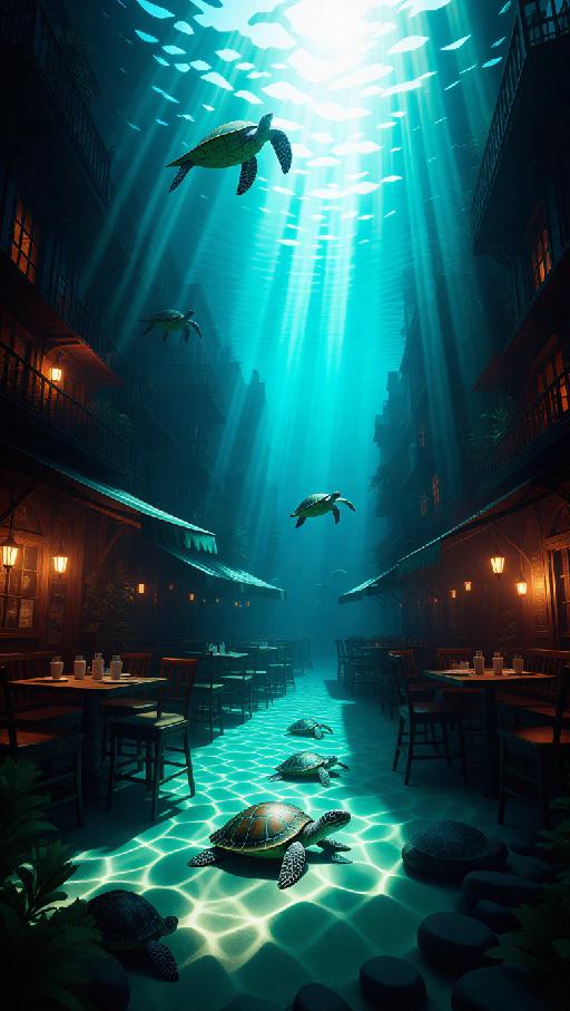 Text to Image AI effects generated image