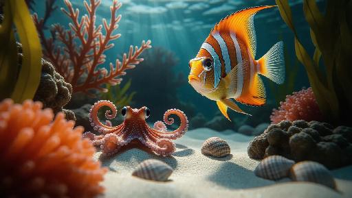 Text to Image AI effects generated image