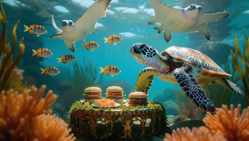 Text to Image AI effects generated image