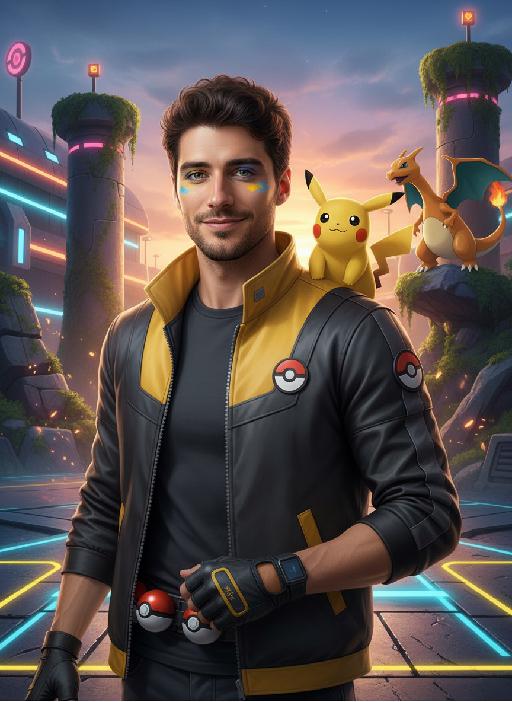 Pokemon AI effects generated image