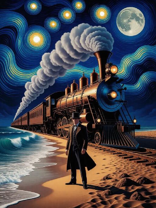 Text to Image AI effects generated image