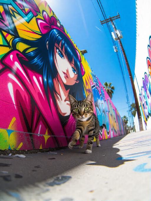 Text to Image AI effects generated image