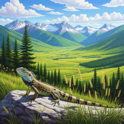 Text to Image AI effects generated image