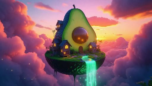 Text to Image AI effects generated image