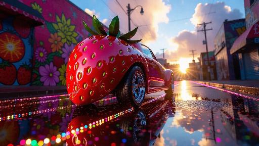 Text to Image AI effects generated image