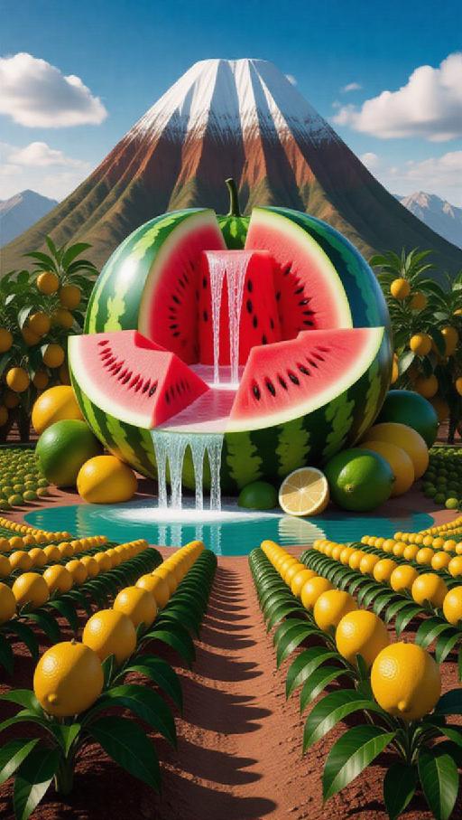 Text to Image AI effects generated image