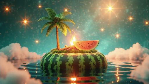 Text to Image AI effects generated image